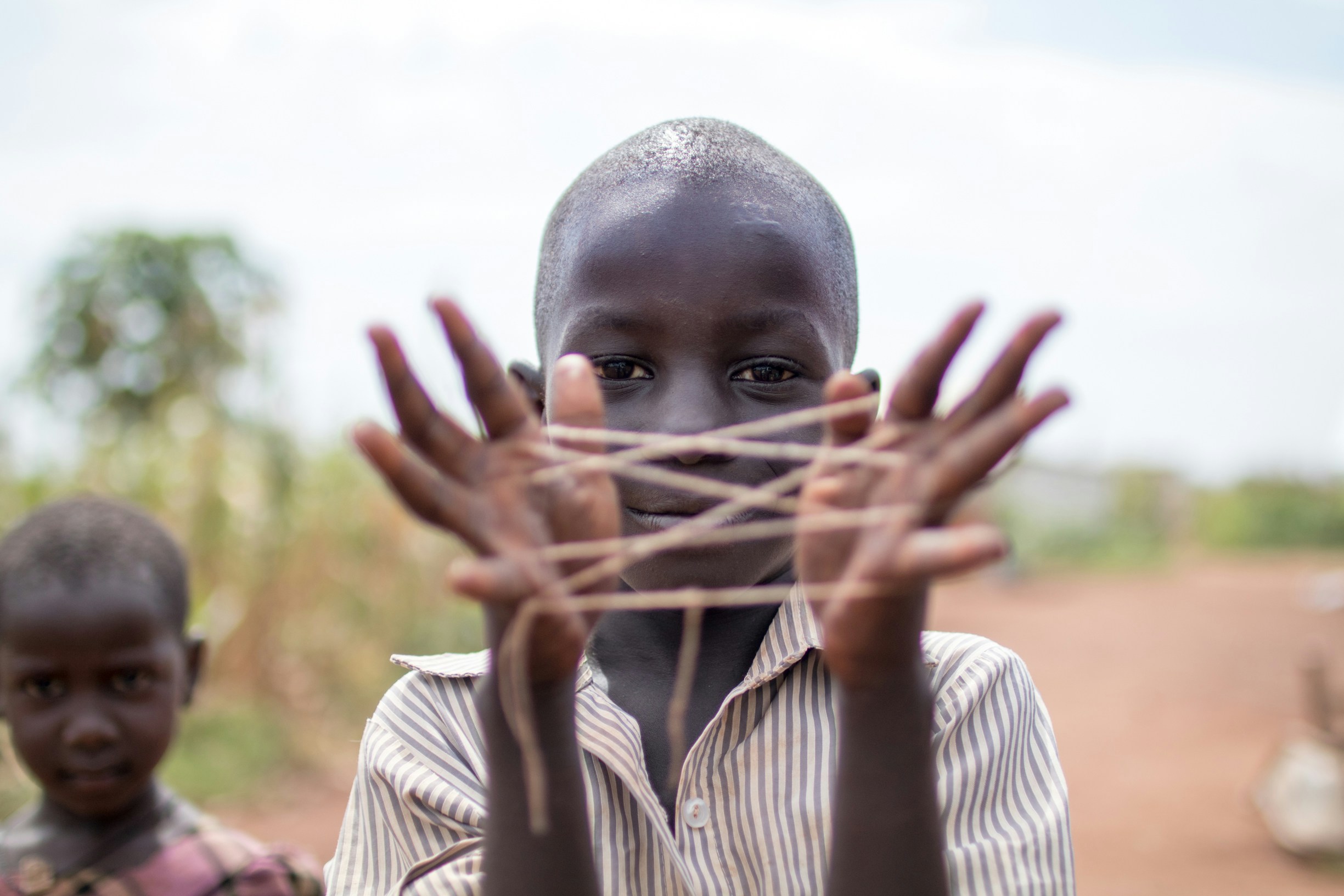 Kids at Ngorongoro
